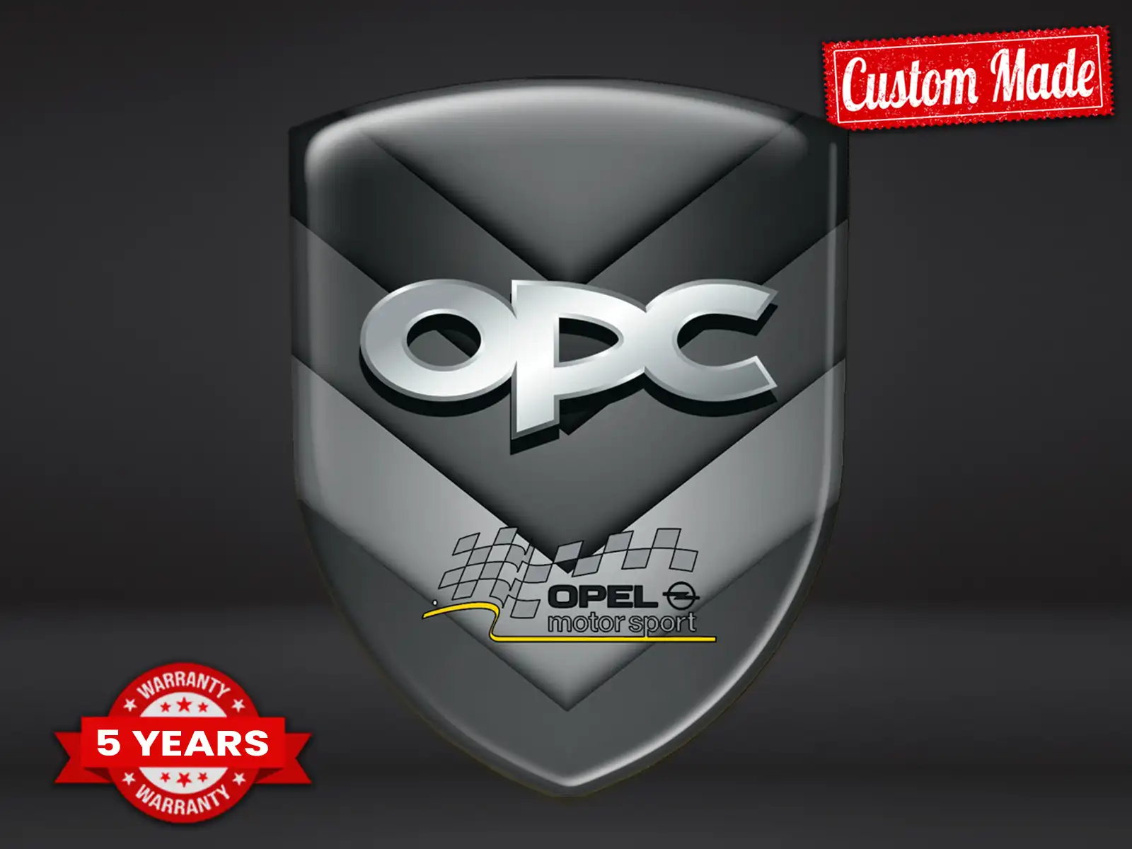 OPC Heckscheibensticker Hochwertig Drift Design